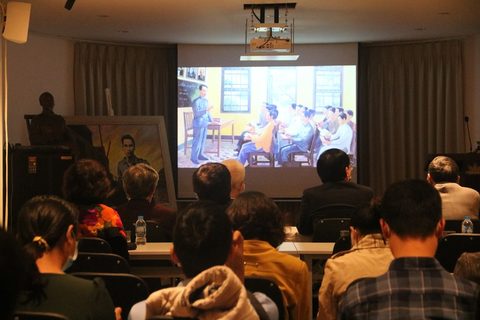 Lần đầu tiên công chiếu bộ phim tài liệu "Một đội ngũ cách mạng, một sứ mệnh vẻ vang".
