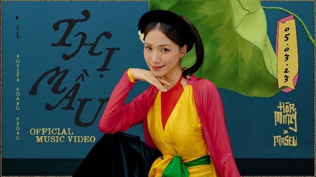 Hòa Minzy hóa thân thành nhân vật Thị Mầu trong MV cùng tên (Ảnh: Theo VTV.vn)