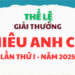 Mời tác giả đăng ký tác phẩm xét tặng Giải thưởng Chiêu Anh Các